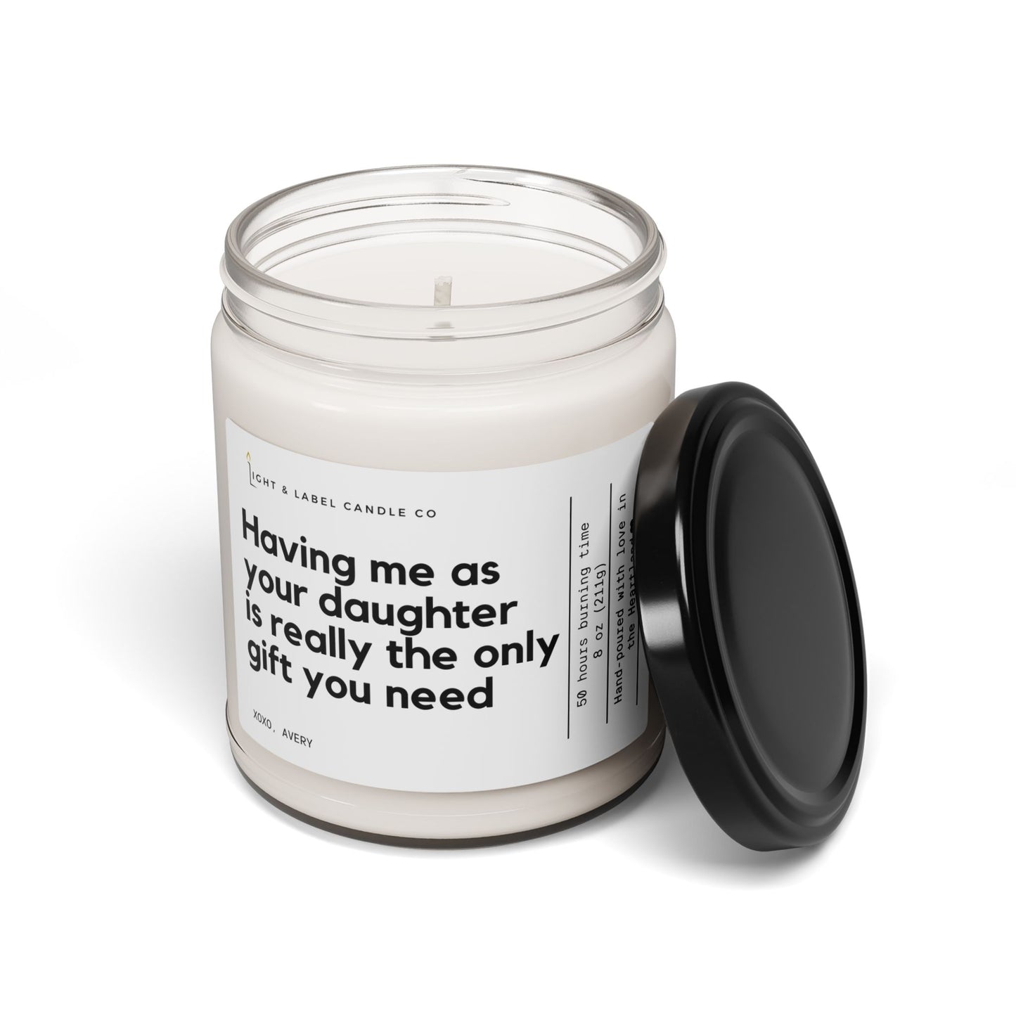 Having Me as Your Daughter Candle | Mom Gift | Mom Gift from Daughter | Mothers Day Gift | Funny Mom Gift | Candle Gift for Mom