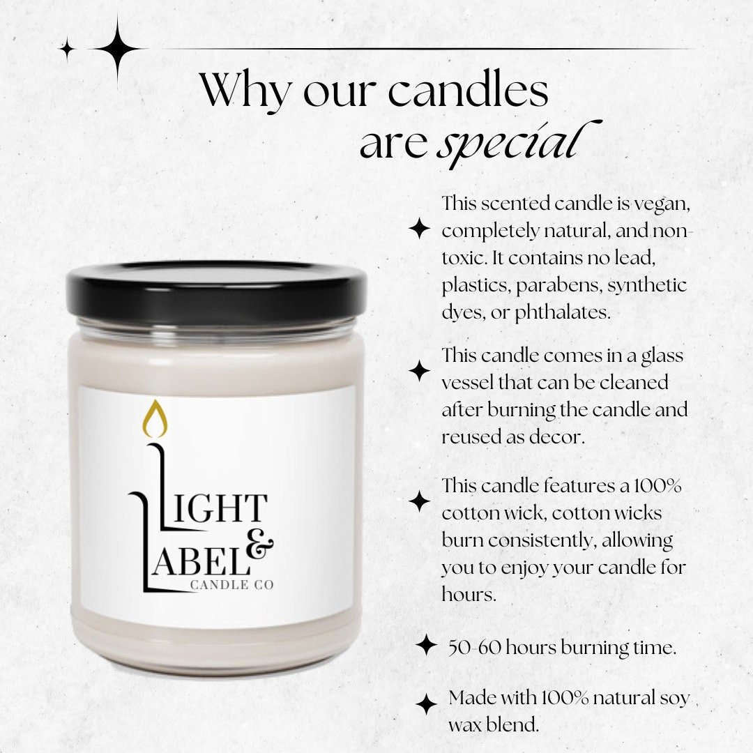 Happy Birthday Candle | Birthday Candle Gift | Personalized Birthday Candle Gift | Birthday Cake Scented Candle | 8 oz Soy Candle