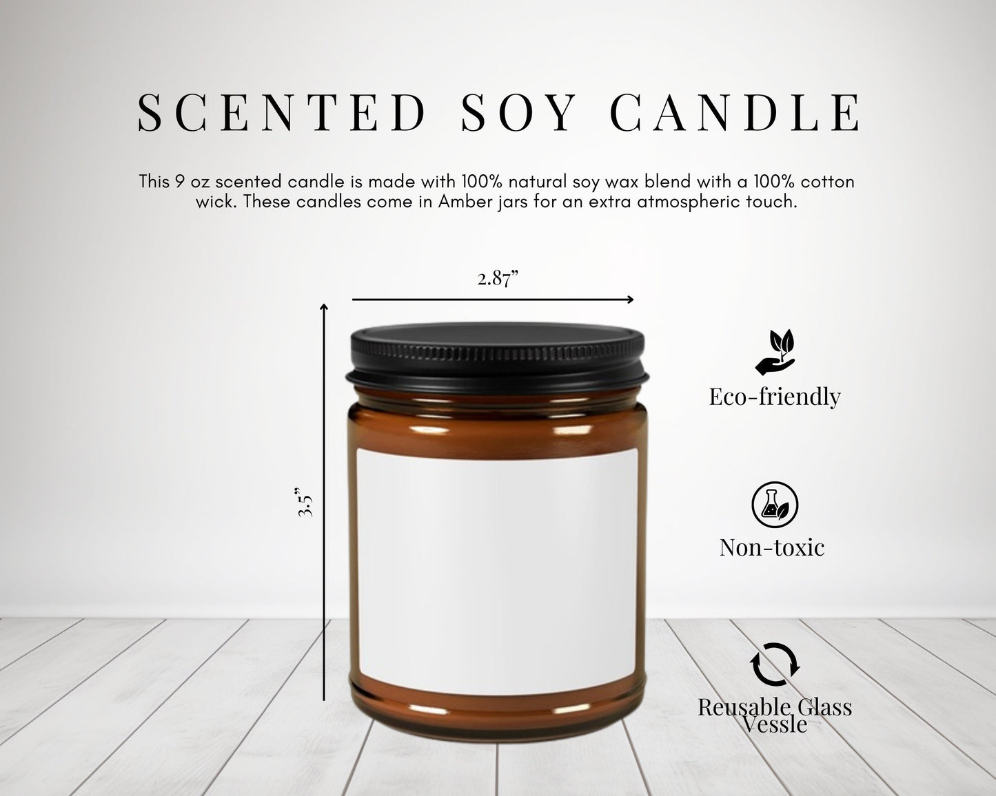 Just One More Chapter Candle | Reading Library Booktok Candle Gift | Book Lover Gift | Bookworm Gift | Bookish Gift | Non Toxic Soy Candle