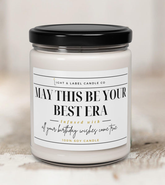 May This Be Your Best Era Birthday Candle | Birthday Eras Candle Gift | Birthday Gift Sister | BFF Birthday Gift | Birthday Gifts For Her